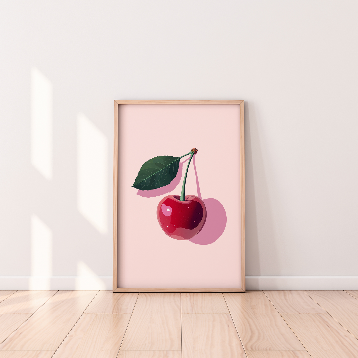 Cherry Poster | Pop Art Style