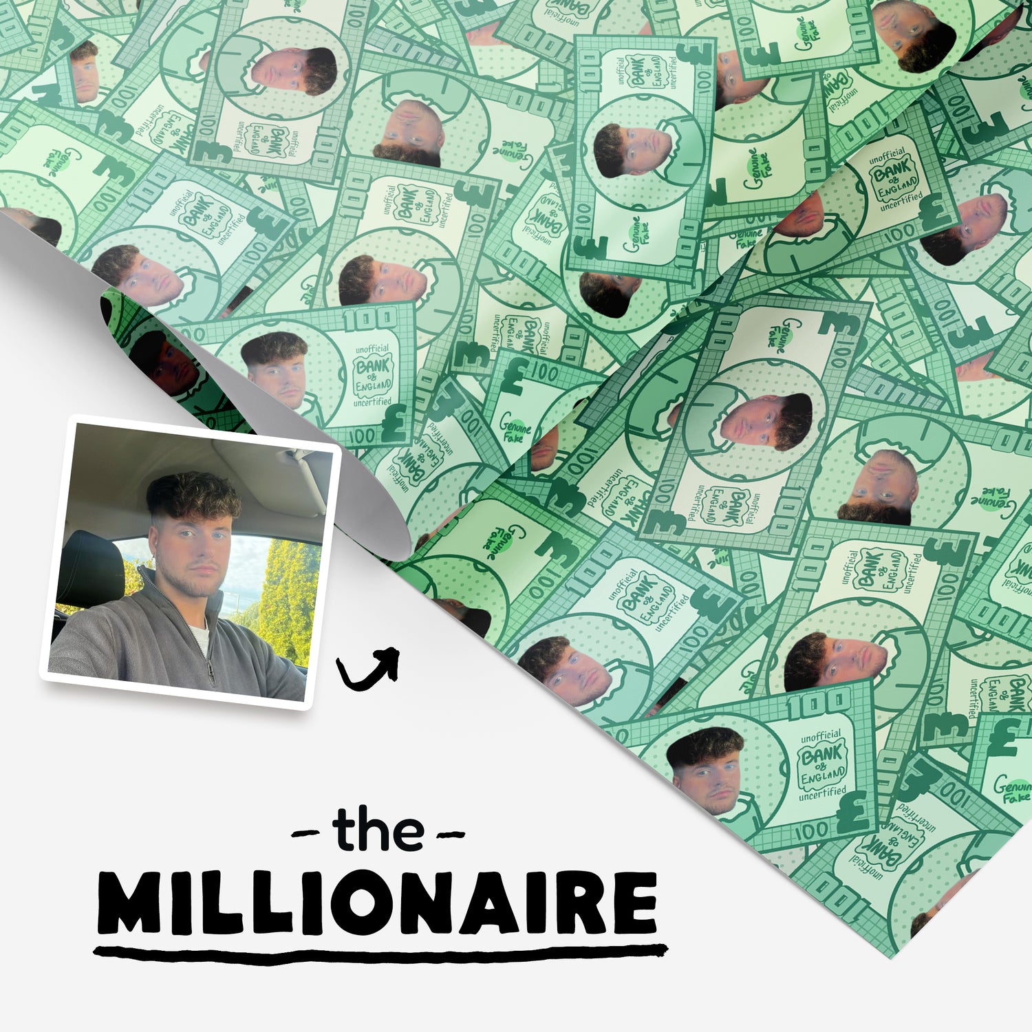 Personalised Wrapping Paper