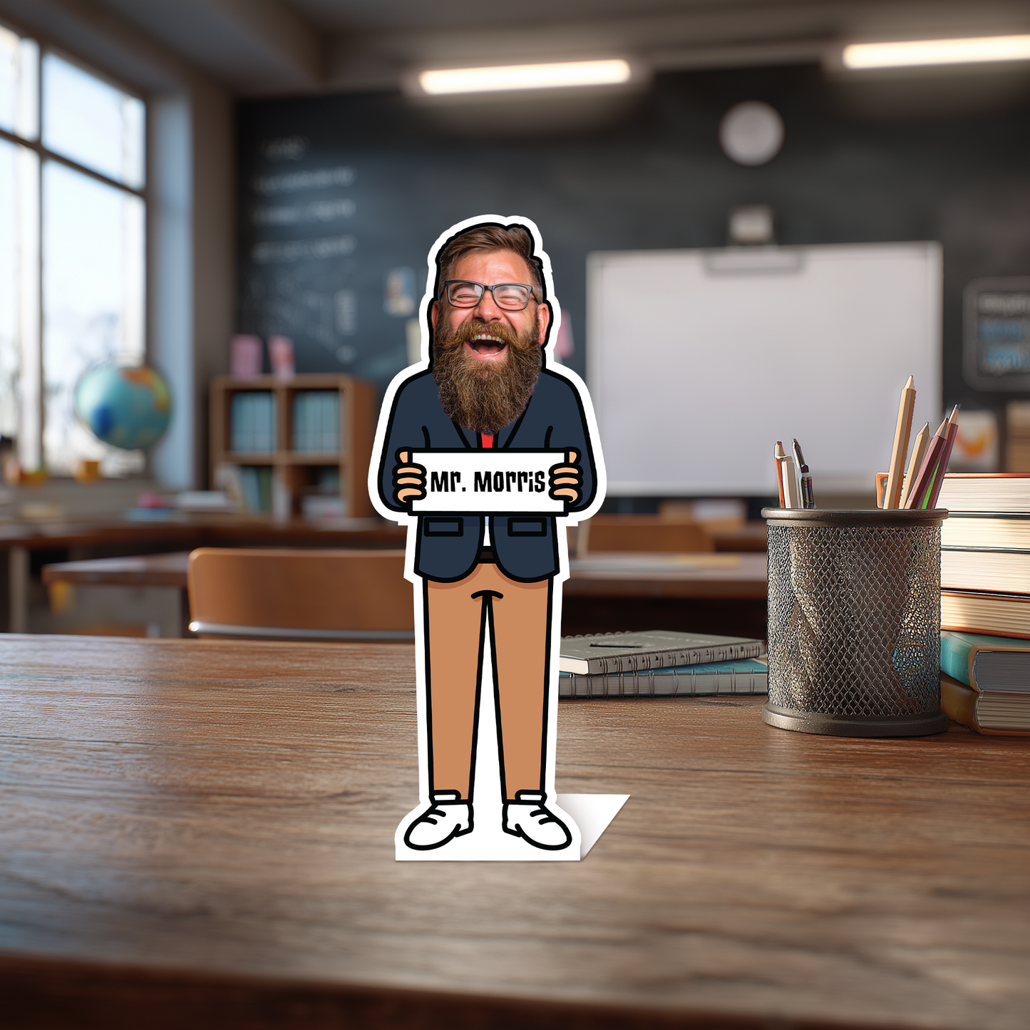 Teacher 'Mini Me' Cut Out - Desk Stander