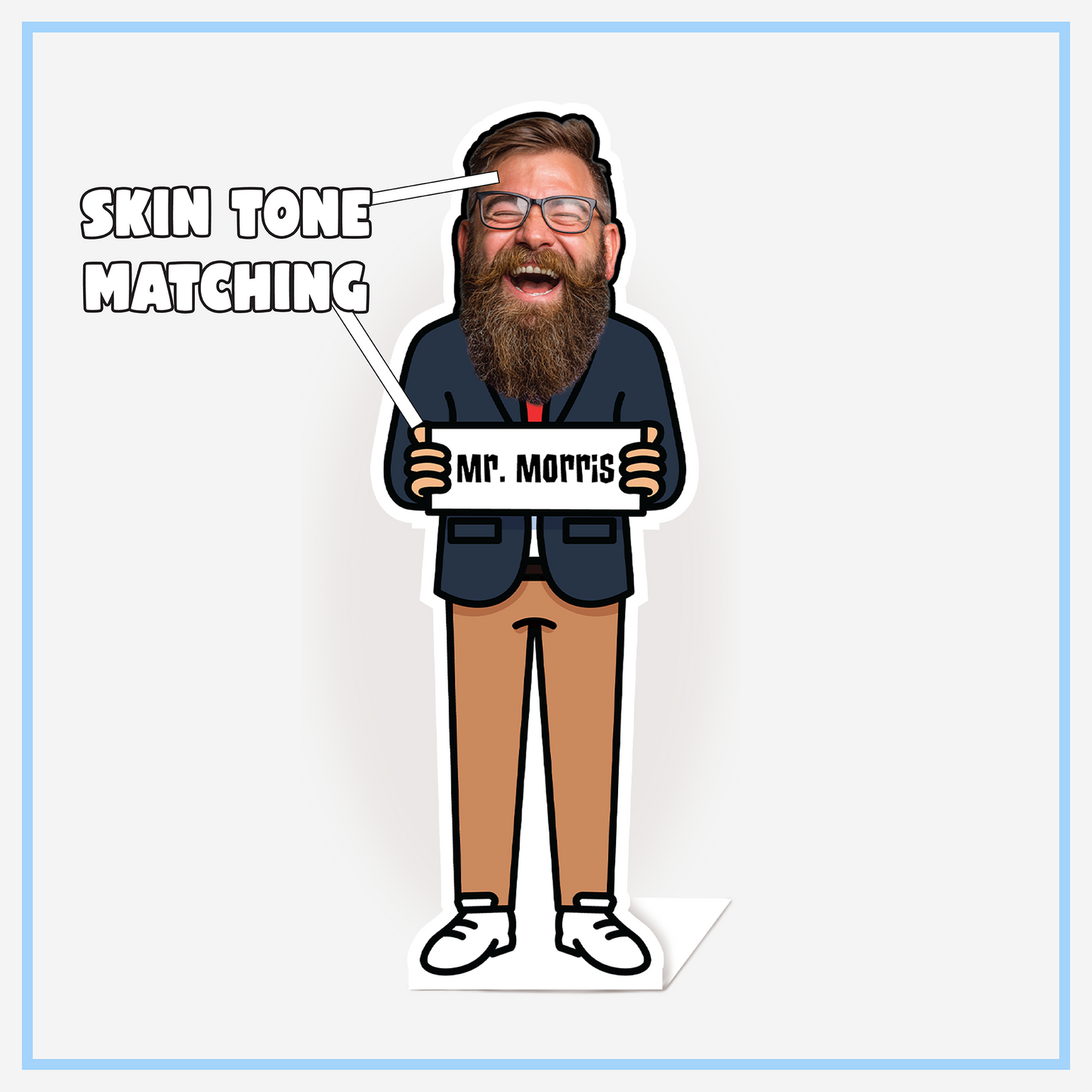 Teacher 'Mini Me' Cut Out - Desk Stander