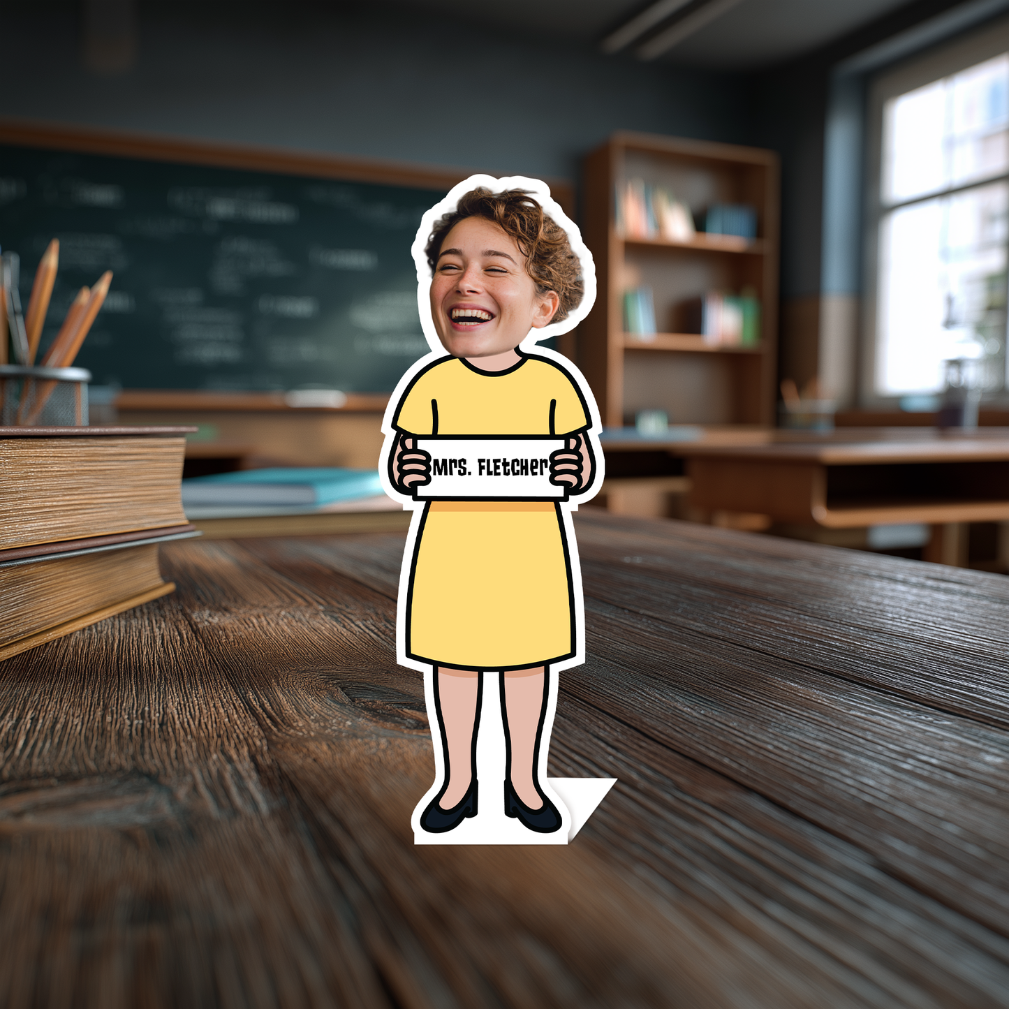 Teacher 'Mini Me' Cut Out - Desk Stander