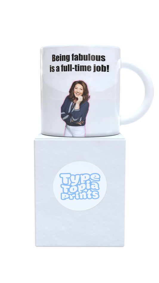 Jane McDonald "Fabulous" Mug