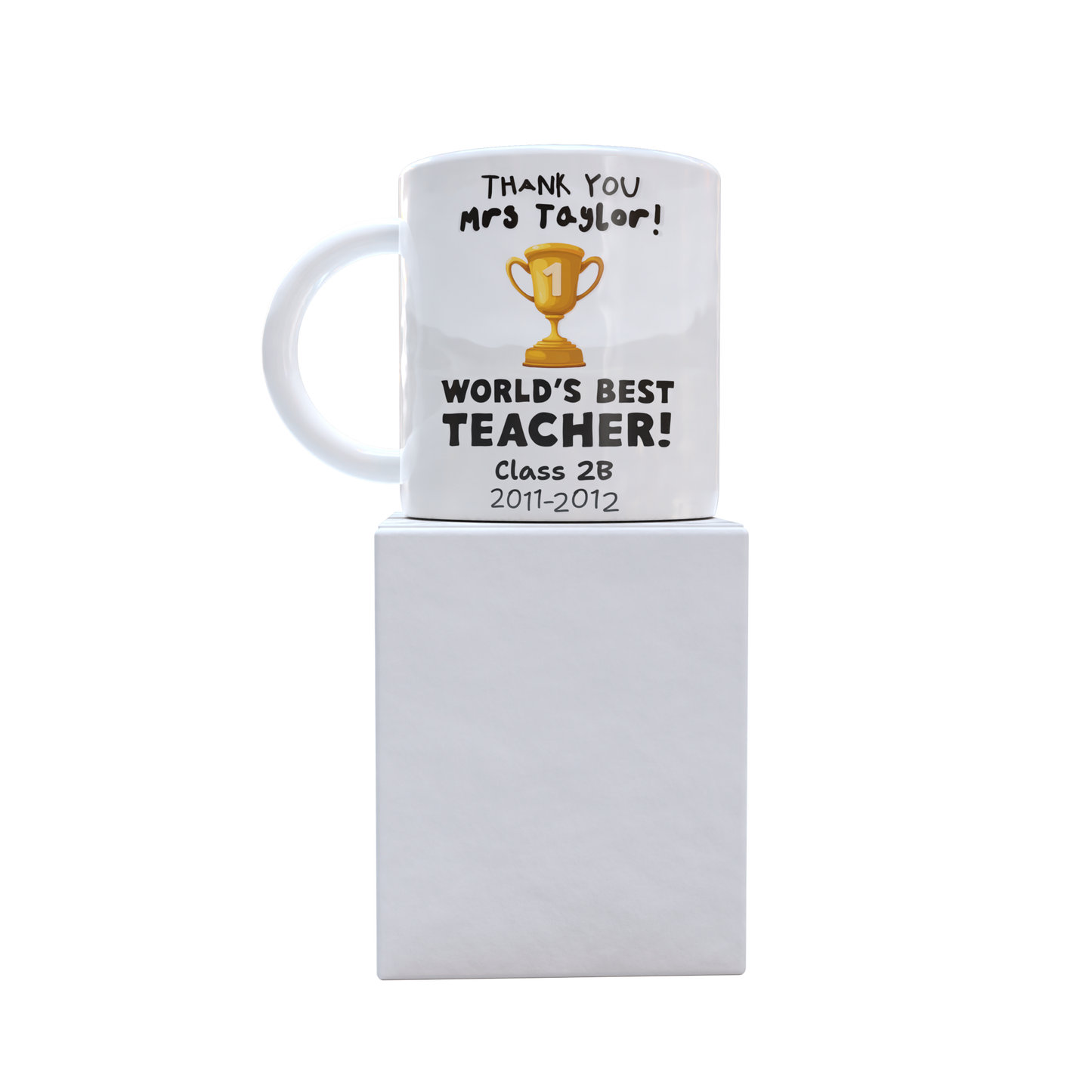 Thank You Teacher Mug | Personalised