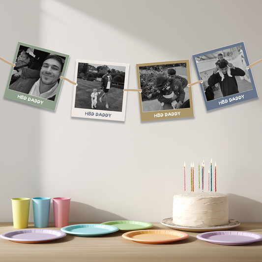The Polaroids - Personalised Bunting