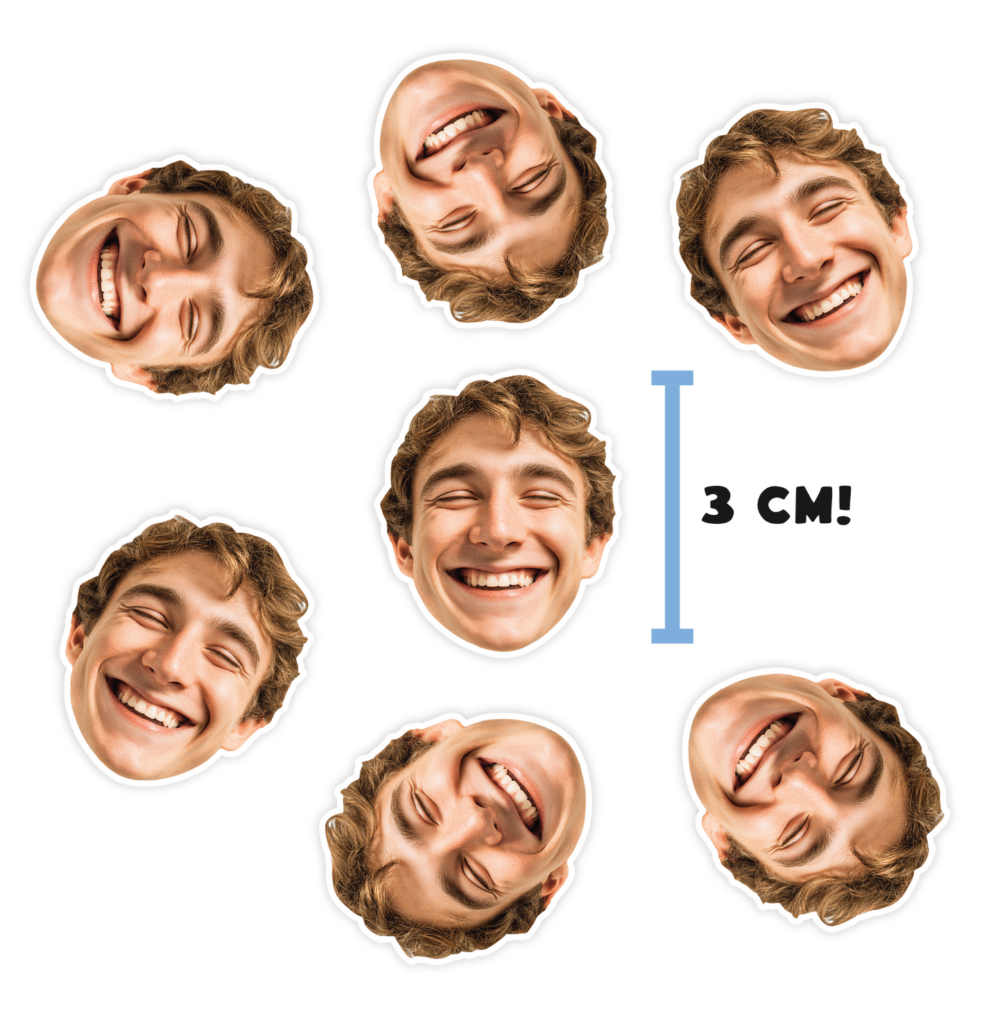Personalised Face Confetti