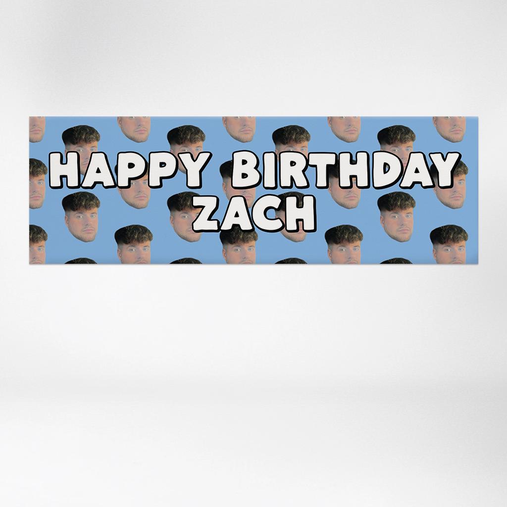 The Classic Banner | Personalised Face | Birthday | Mother's Day | Any Occasion