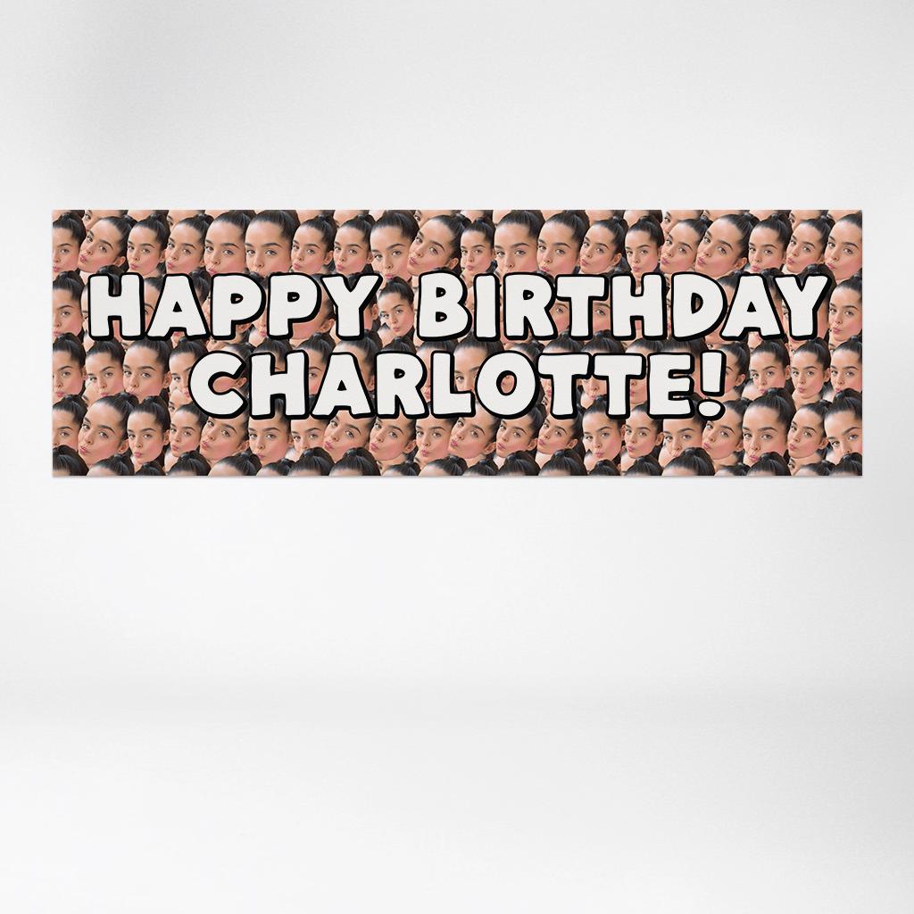 Birthday Banner | Personalised | Football | Any Name | Any Colour | Any Age