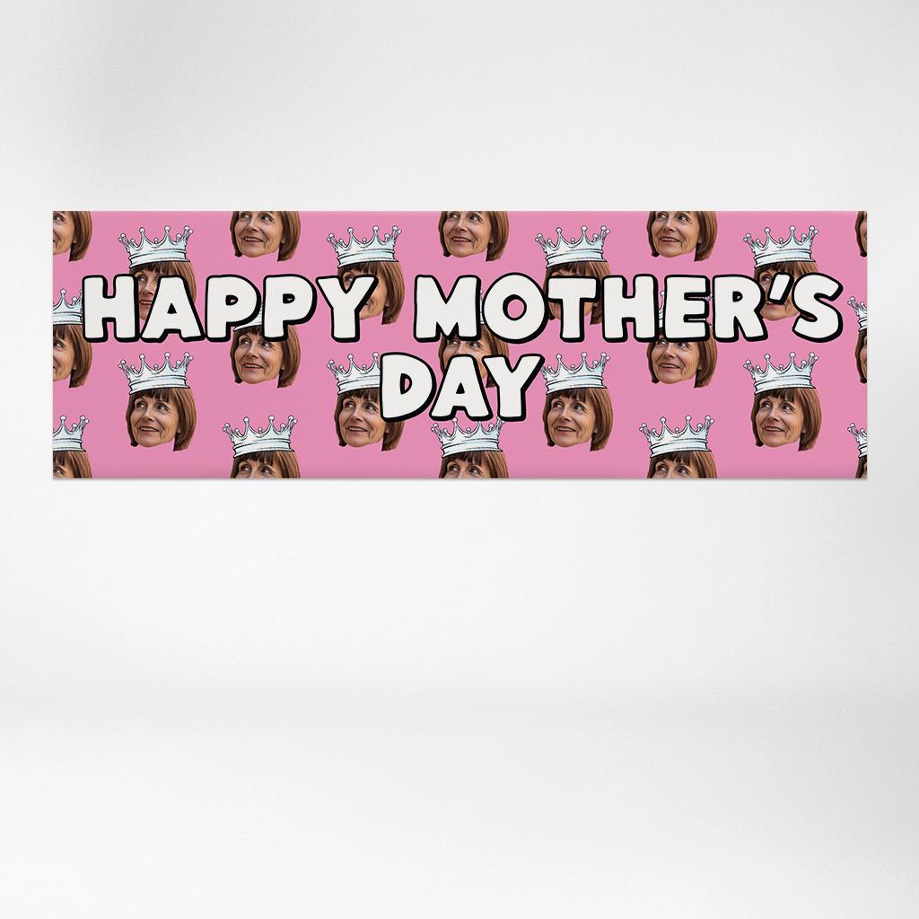 The Classic Banner | Personalised Face | Birthday | Mother's Day | Any Occasion