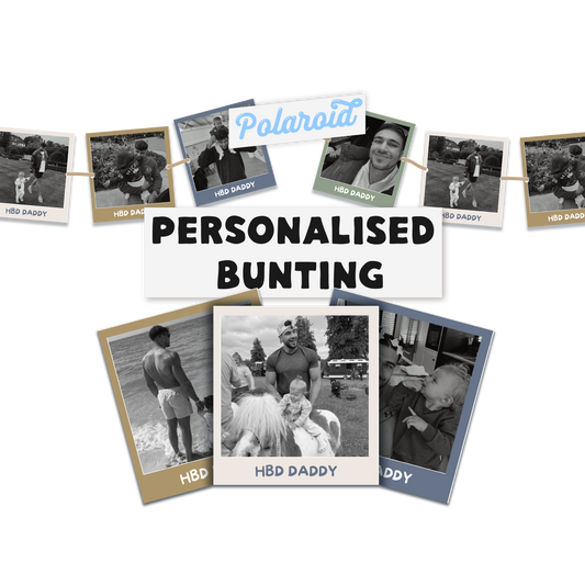 The Polaroids - Personalised Bunting