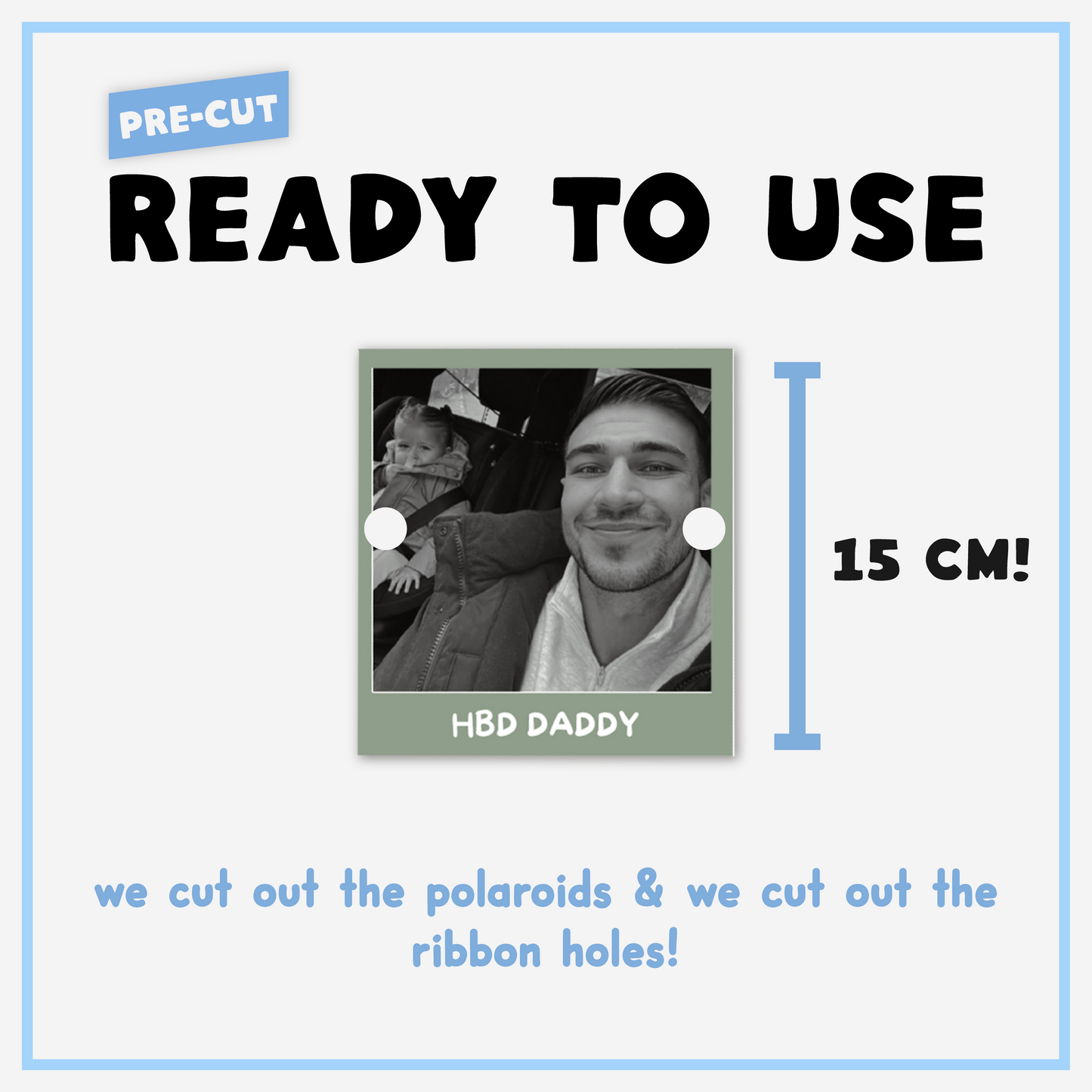 The Polaroids - Personalised Bunting