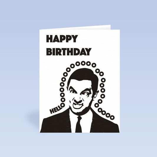 Mr Bean Card | Birthday Card | Greetings Card | Mr Bean