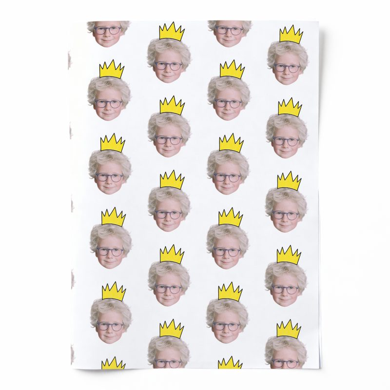 The Crown | Personalised Wrapping Paper