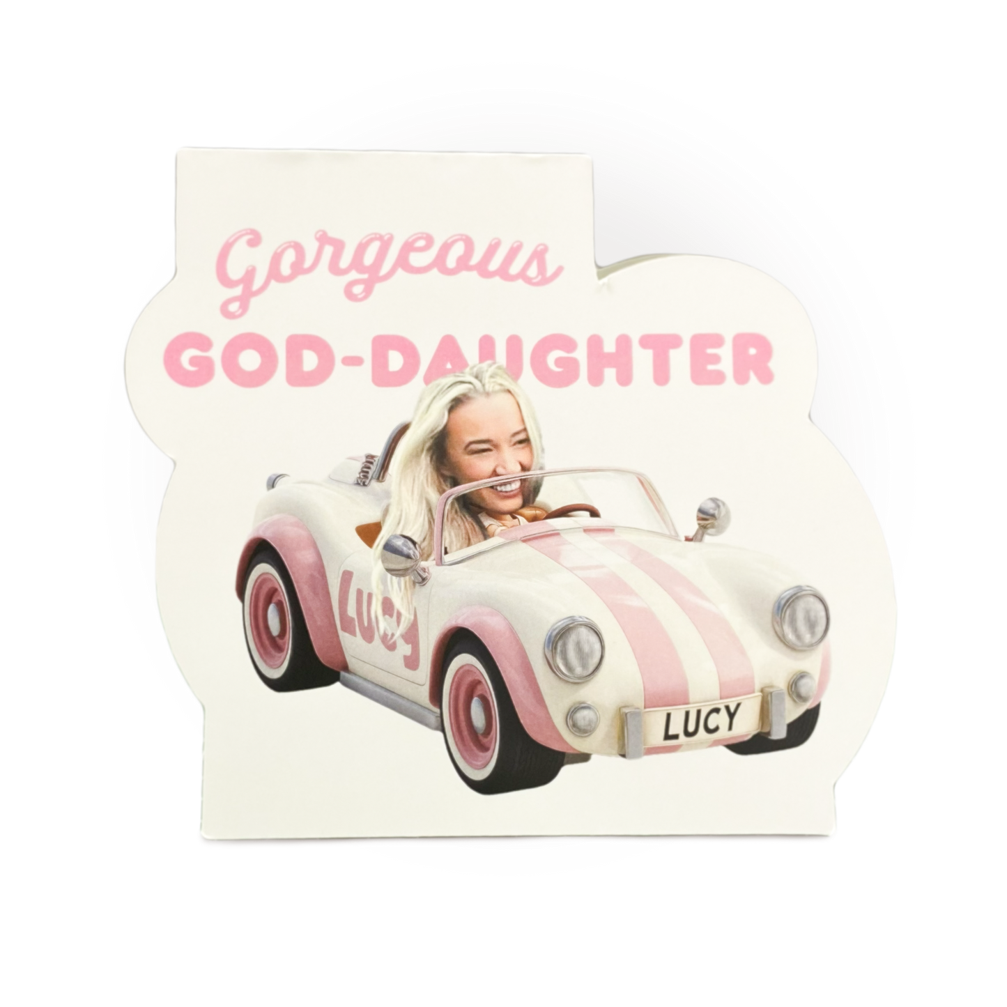 Personalised Custom Cut Card