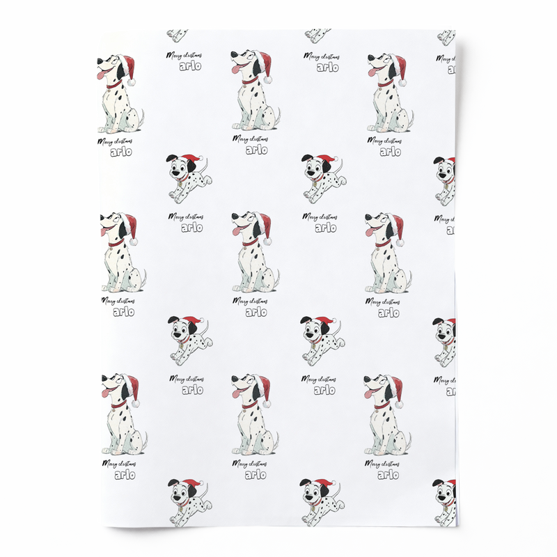 Dalmatians Gift Wrap