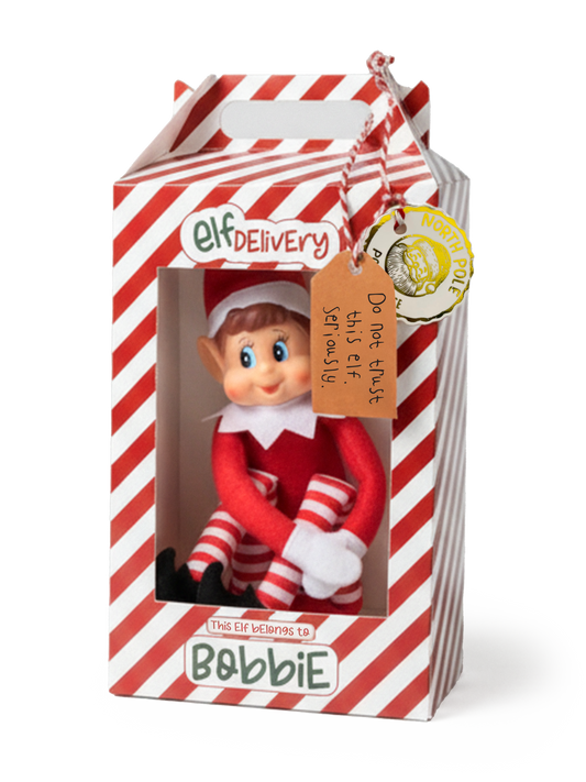 Elf On The Shelf - Personalised Box