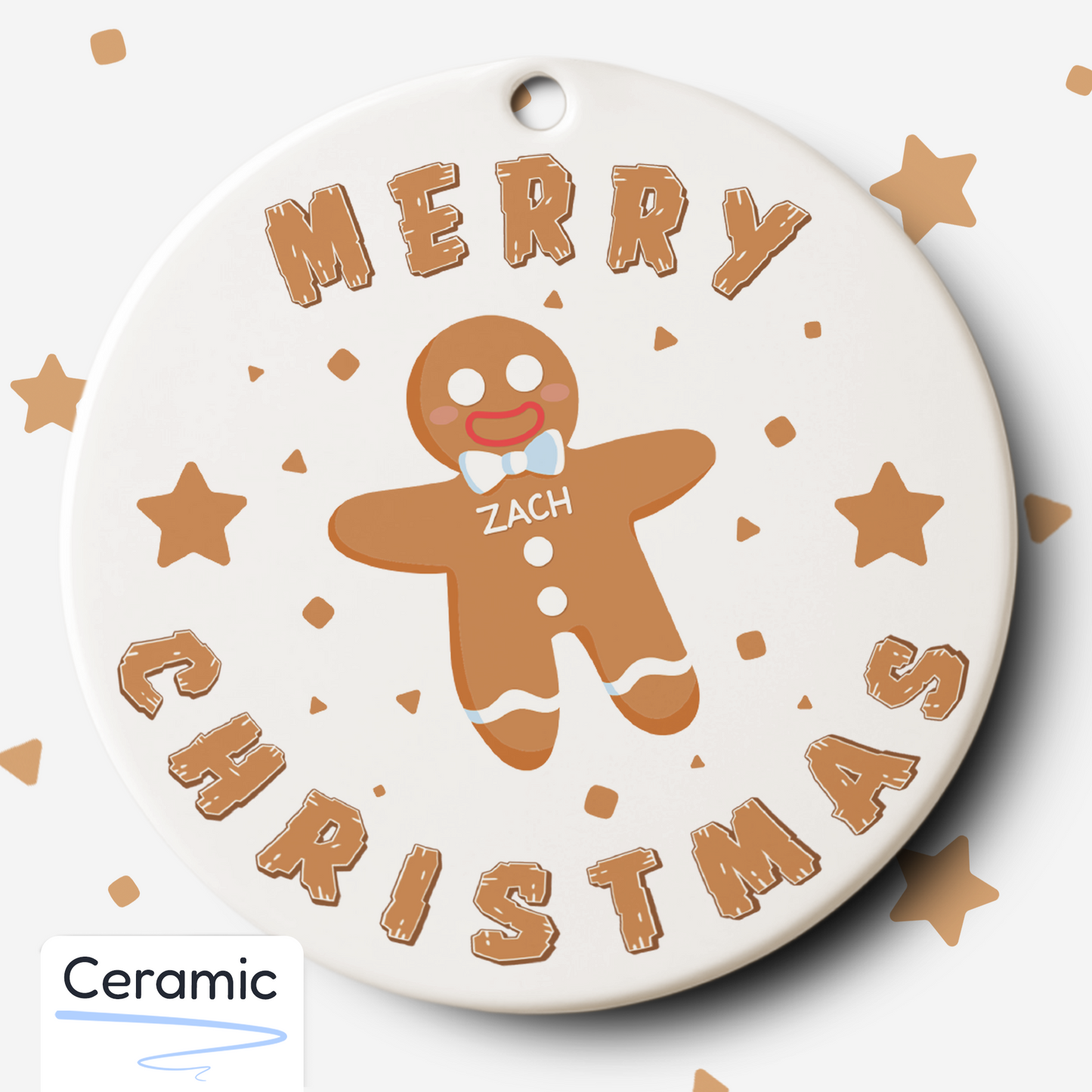 The Gingerbread | Personalised Bauble