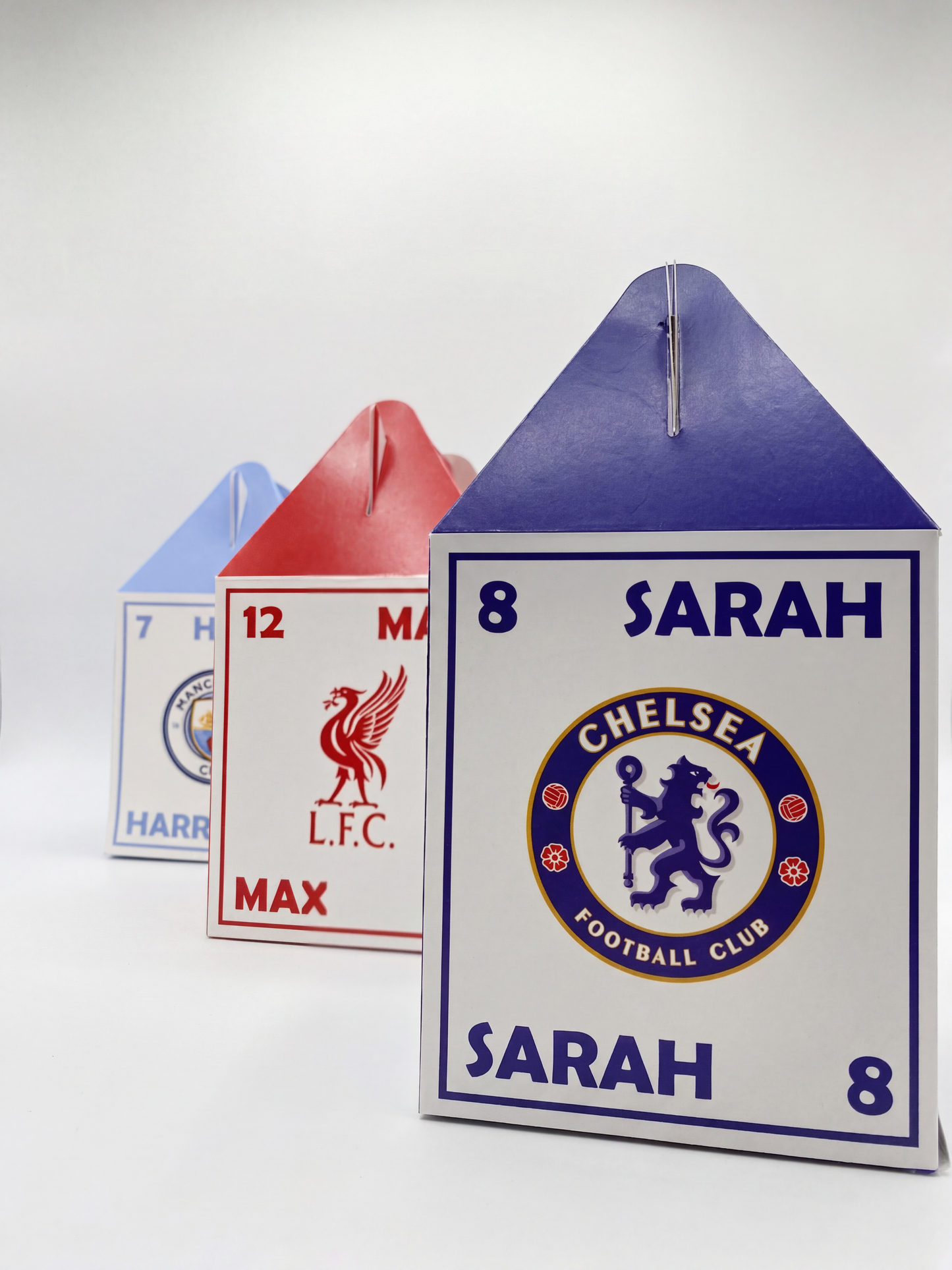 Personalised Football Party Boxes