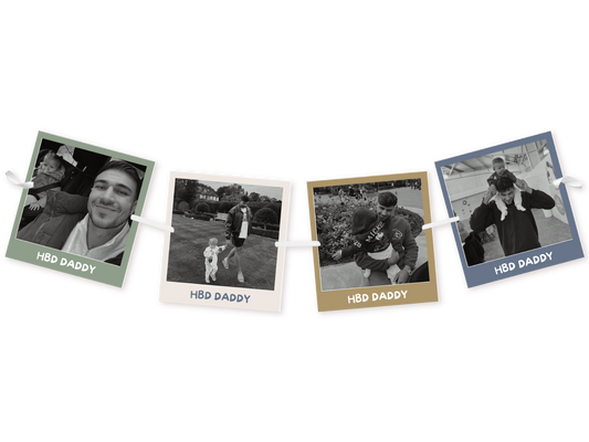 The Polaroids - Personalised Bunting