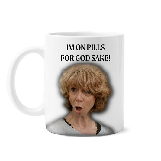 Gail Platt "Im On Pills" Mug