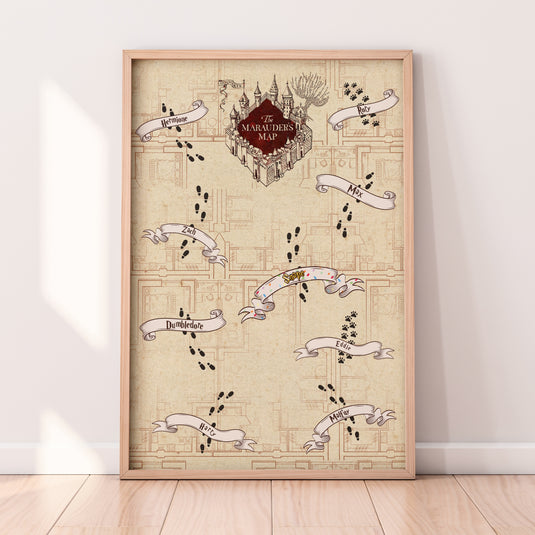 Image The Marauder's Map | Harry Potter Style Poster