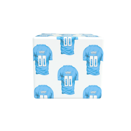 The Football Shirt | Personalised Wrapping Paper