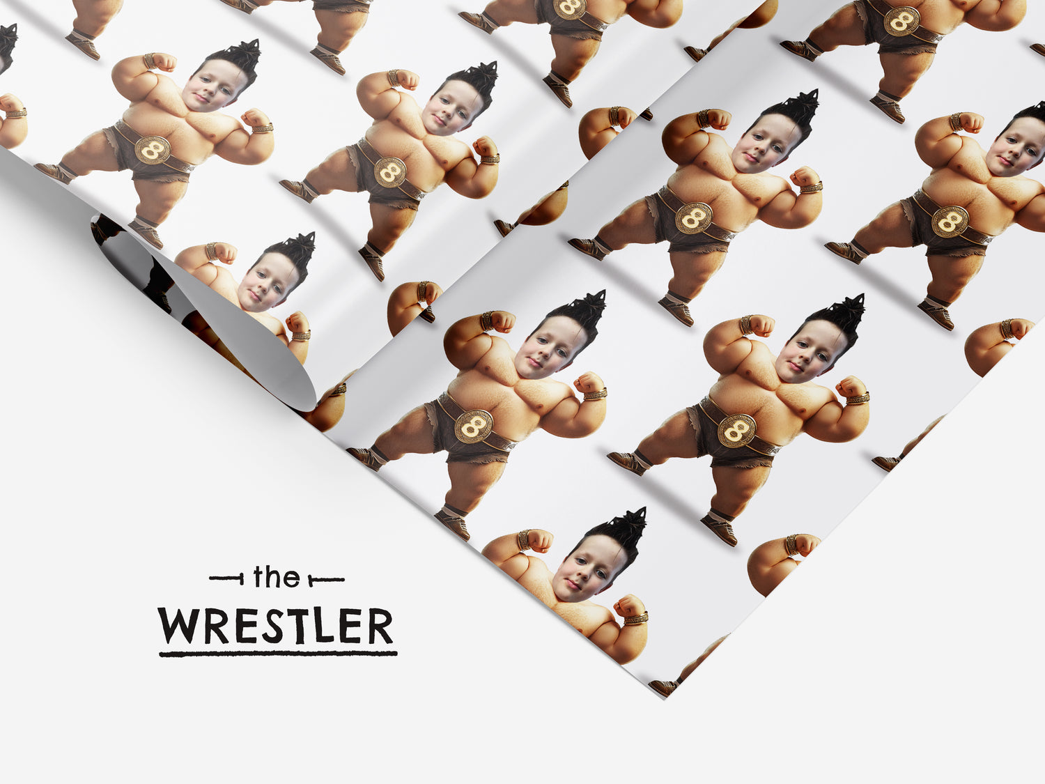 All 'Any Face' Personalised Gift Wrap