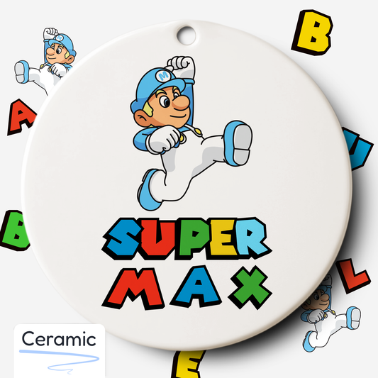 The Super Bauble | Personalised Bauble