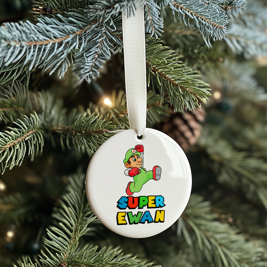 The Super Bauble | Personalised Bauble