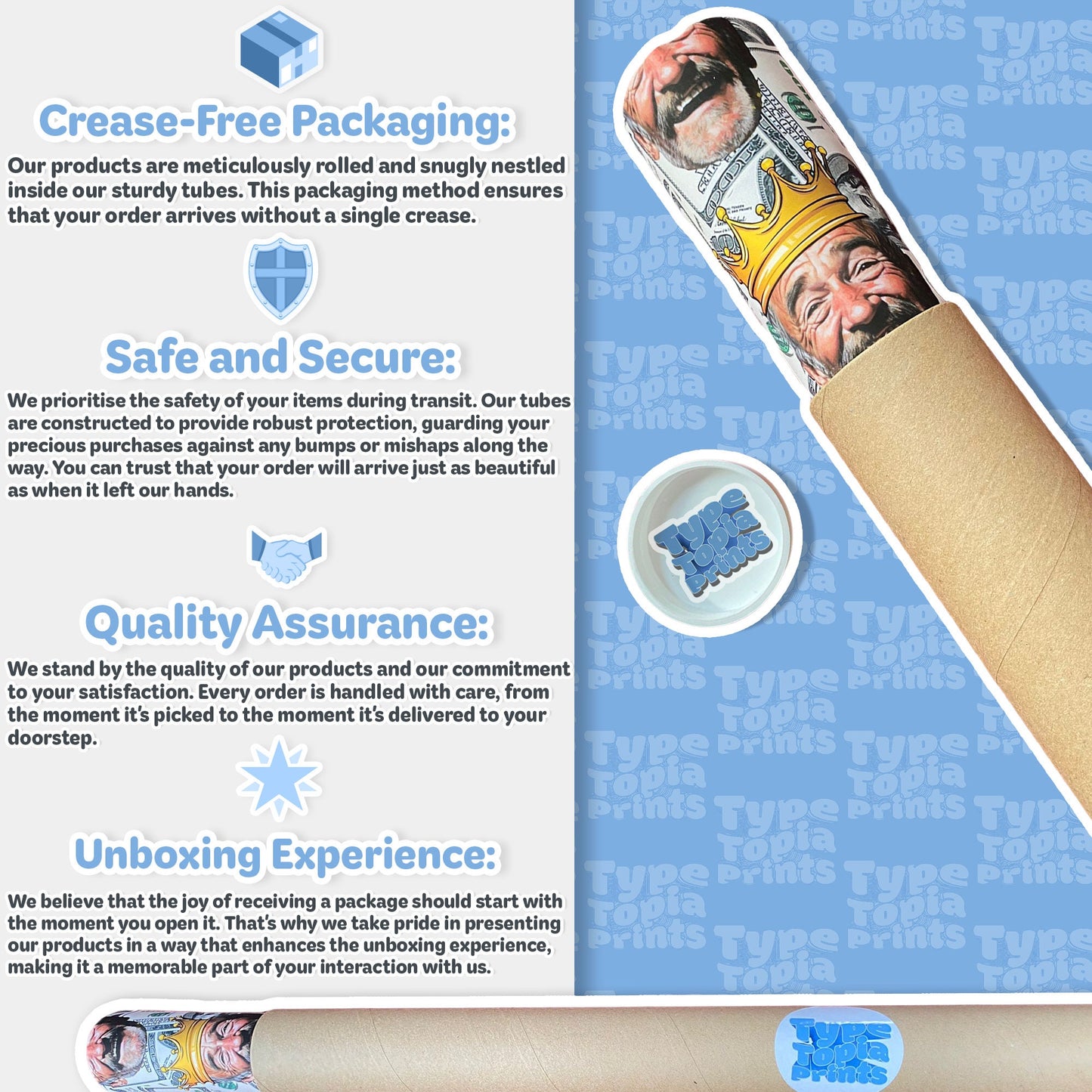 The Candy Cane | Personalised Christmas Gift Wrap