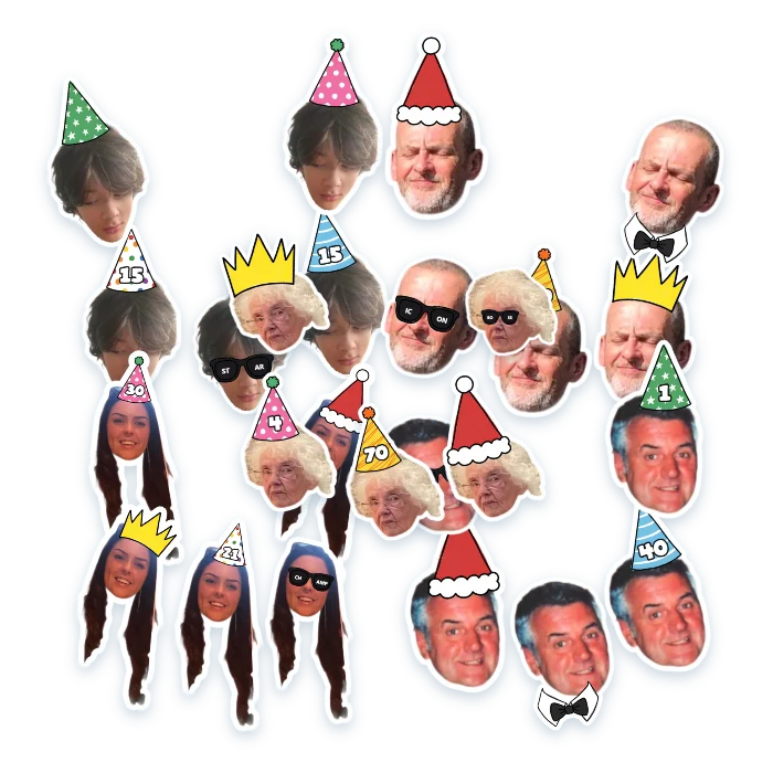 Face Confetti